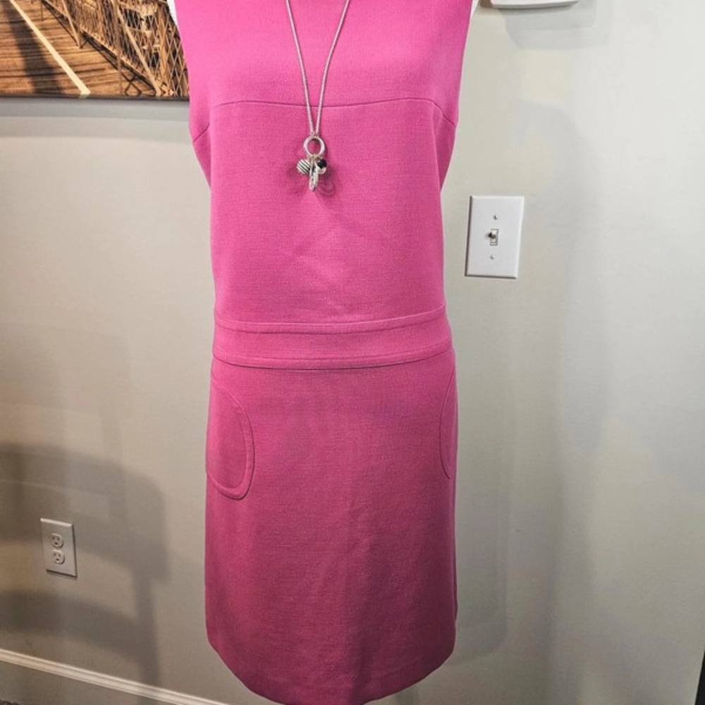 Alex Marie Pink Sleeveless Sheath Mini Dress